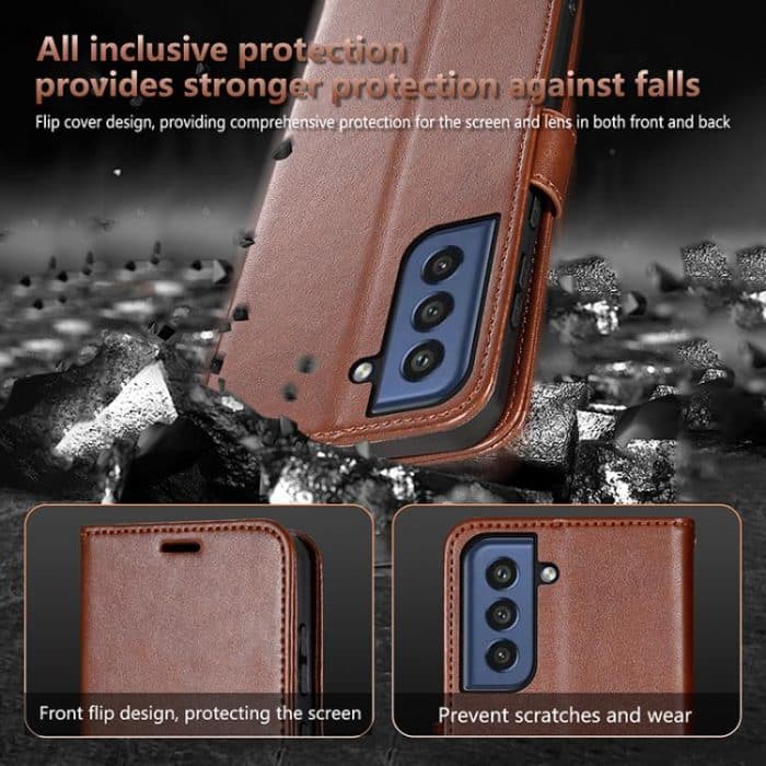 AZNS Sheepskin Texture Flip Leather Phone Case – Bild 7
