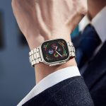 T-shaped Turtle Buckle Detachable Titanium Watch Band, For Apple Watch 46mm / 49mm / 45mm / 44mm, For Apple Watch 42mm / 41mm / 40mm / 38mm – Bild 5