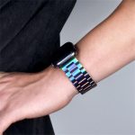 xDfind Three Beads Fold Buckle Stainless Steel Watch Band, For Apple Watch 46mm / 49mm / 45mm / 44mm, For Apple Watch 42mm / 41mm / 40mm / 38mm – Bild 7