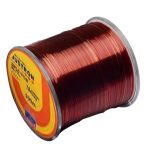 500m Extra Strong Imported Raw Silk Nylon Fishing Line, 1.2# 0.18mm 2.55kg Tension
