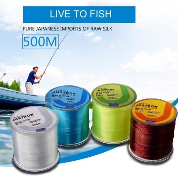500m Extra Strong Imported Raw Silk Nylon Fishing Line, 1.5# 0.20mm 3.35kg Tension – Bild 2