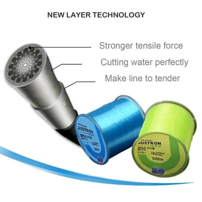 500m Extra Strong Imported Raw Silk Nylon Fishing Line, 1.5# 0.20mm 3.35kg Tension – Bild 3
