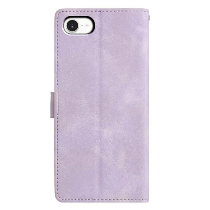 Handyhülle aus geprägtem Leder mit Dreiecken, For iPhone 16, For iPhone 15 Pro Max, For iPhone 15 Pro, For iPhone 15 Plus – Bild 3