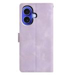 Handyhülle aus geprägtem Leder mit Dreiecken, For iPhone 16e, For iPhone 16 Pro Max, For iPhone 16 Pro, For iPhone 16 Plus – Bild 3