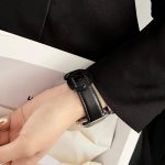 xDfind Round Buckle Leather Watch Band, For Apple Watch 46mm / 49mm / 45mm / 44mm, For Apple Watch 42mm / 41mm / 40mm / 38mm – Bild 4