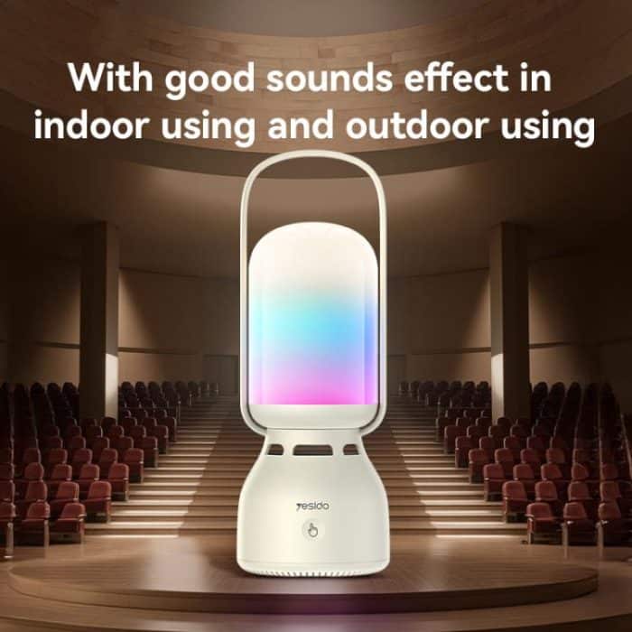 Yesido YSW26 Outdoor LED Light Wireless Bluetooth Speaker – Bild 3