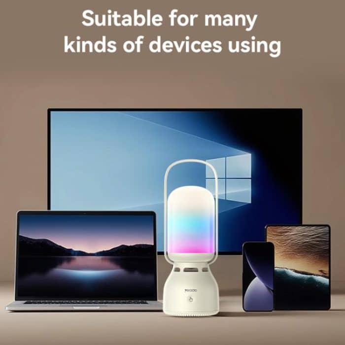 Yesido YSW26 Outdoor LED Light Wireless Bluetooth Speaker – Bild 9