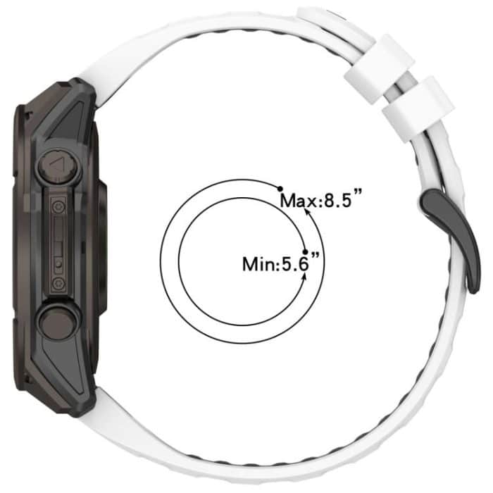 EDA0079639_B3-4.jpg xDfind Dual Color Quick Release Steel Buckle Silicone Watch Band – Bild 5