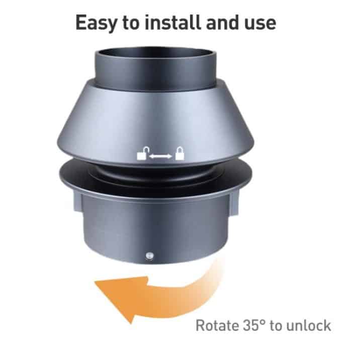 Coffee Grinder Powder Blowing Bean Bin Storage Container, For Breville 8 Series, For Barsetto – Bild 4