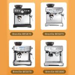 Coffee Grinder Powder Blowing Bean Bin Storage Container, For Breville 8 Series, For Barsetto – Bild 6