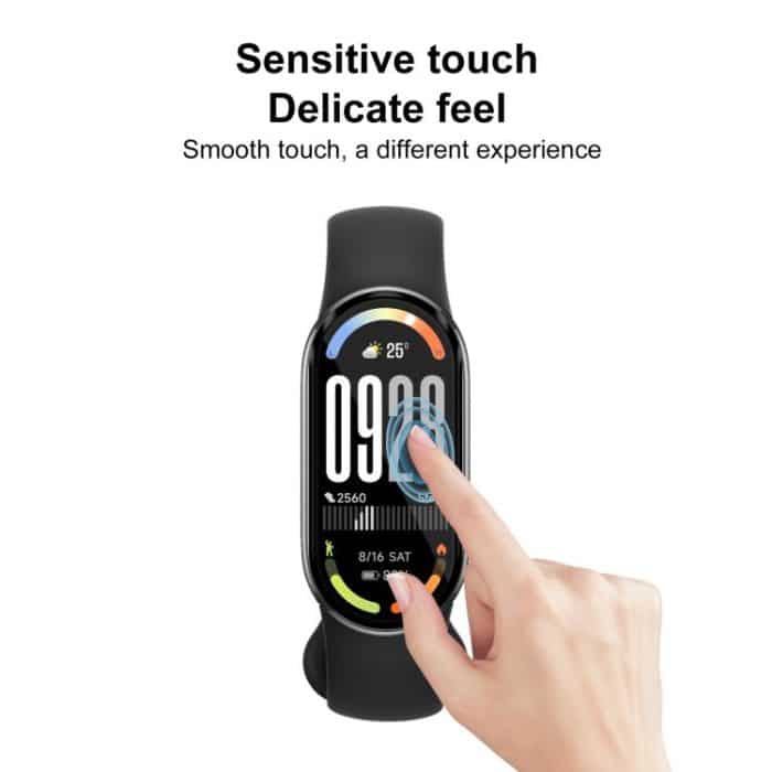 2pcs xDfind Curved 3D Composite Material Soft Film Screen Protector, For Xiaomi Smart Band 10, For Xiaomi Redmi Watch 5, For Xiaomi Smart Band 9 Pro, For Xiaomi Redmi Watch 5 Lite, For Xiaomi Redmi Watch 5 Active, For Xiaomi Smart Band 9 NFC... – Bild 7