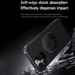 Plain Leather Hydric Metal Holder MagSafe Phone Case, For iPhone 15 Pro, For iPhone 15, For iPhone 14, For iPhone 14 Pro – Bild 8