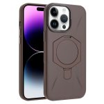 Four-Corner Shockproof MagSafe Holder TPU Hybrid PC Phone Case