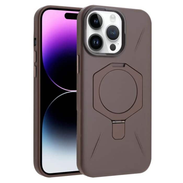 Four-Corner Shockproof MagSafe Holder TPU Hybrid PC Phone Case – Bild 1