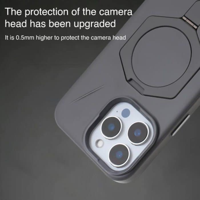 Four-Corner Shockproof MagSafe Holder TPU Hybrid PC Phone Case – Bild 5