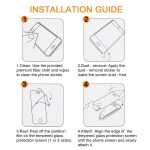 10pcs xDfind 0.26mm 9H 2.5D Middle Aluminum Tempered Glass Film – Bild 6