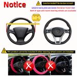 Breathable Mesh Elastic Car Universal Anti-skid Steering Wheel Cover, Diameter: 38cm – Bild 7