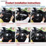 Breathable Mesh Elastic Car Universal Anti-skid Steering Wheel Cover, Diameter: 38cm – Bild 8