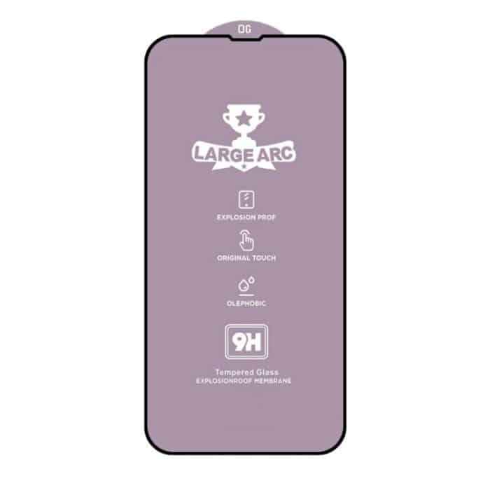 9H 0.4mm High Aluminum Large Arc Tempered Glass Film, For iPhone 16 Pro Max, For iPhone 16 Pro, For iPhone 16 Plus / 15 Plus, For iPhone 16 / 15, For iPhone 15 Pro Max, For iPhone 15 Pro – Bild 2