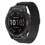 xDfind Milanese Quick Release Metal Watch Band, For Garmin Fenix 8/7X/6X/5X 26mm, For Garmin Fenix 8/7/6/5 22mm, For Garmin Fenix 8/7S/6S/5S 20mm