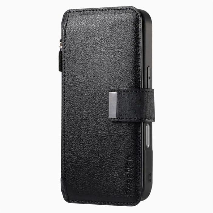 CaseNeo MagSafe RFID Anti-theft Zipper Wallet Retro Leather Phone Case, For iPhone 16 Pro Max, For iPhone 16 Pro, For iPhone 16 Plus, For iPhone 16 – Bild 2