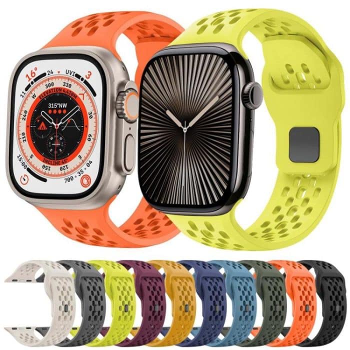 xDfind Mesh Reverse Buckle Silicone Watch Band – Bild 5