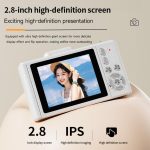 V5 64MP Retro Digital Camera 4K Recording 180 Flip Screen, Large Lens, Small Lens – Bild 7