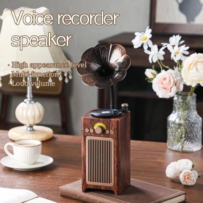 H3 Morning Glory Retro Wireless Bluetooth Speaker – Bild 2