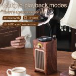 H3 Morning Glory Retro Wireless Bluetooth Speaker – Bild 3