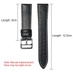 xDfind Silver Buckle Leather Quick Release Watch Band, For Garmin Fenix 7 / 7X / 6X 26mm, For Garmin Fenix 7 / 7X / 6X 22mm – Bild 3