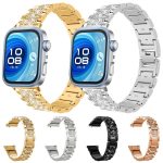xDfind Diamond Jewelry Stainless Steel Watch Band, For Huawei Watch Fit 4 Pro / Fit 4 / Fit 3 20mm, For Huawei Band 10 / 9 / 8 14mm – Bild 2