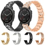 xDfind Diamond Jewelry Stainless Steel Watch Band, For Garmin Fenix 8/7S/6S/5S 20mm 18mm – Bild 2