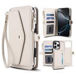 Multifunctional Wallet Detachable Leather Phone Case with Lanyard, For iPhone 14 Pro Max, For iPhone SE 2022 / 2020, For iPhone 13 Pro Max, For iPhone 13 Pro