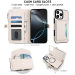 Multifunctional Wallet Detachable Leather Phone Case with Lanyard, For iPhone 14 Pro Max, For iPhone SE 2022 / 2020, For iPhone 13 Pro Max, For iPhone 13 Pro – Bild 4