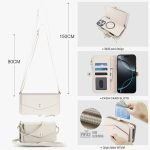 Multifunctional Wallet Detachable Leather Phone Case with Lanyard, For iPhone 14 Pro Max, For iPhone SE 2022 / 2020, For iPhone 13 Pro Max, For iPhone 13 Pro – Bild 7