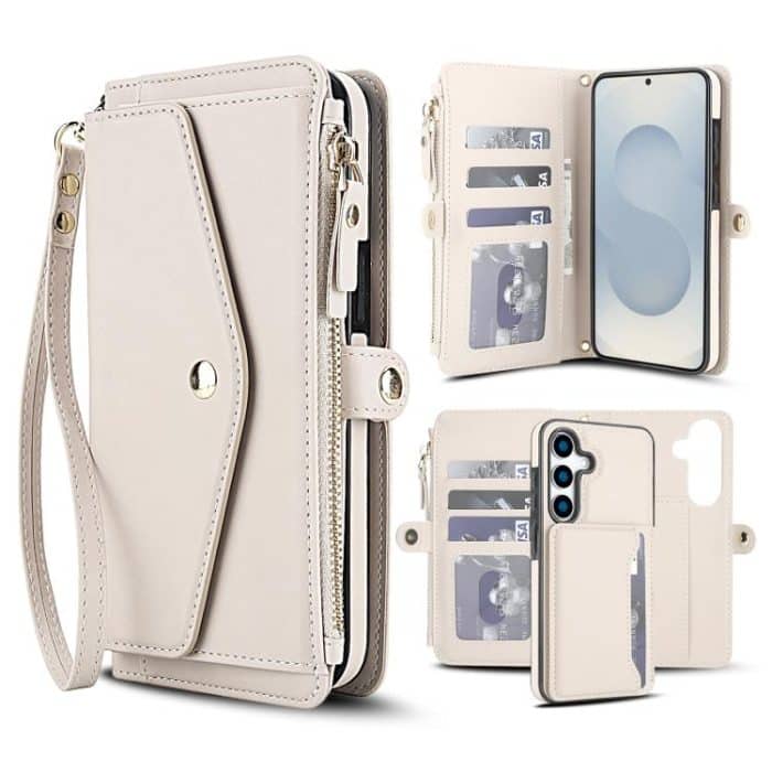 Multifunctional Wallet Detachable Leather Phone Case with Lanyard – Bild 1