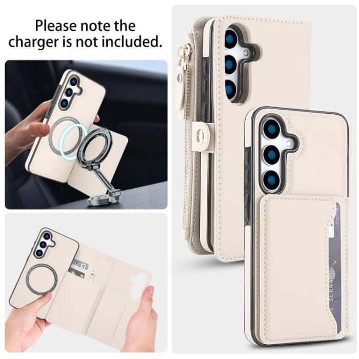 Multifunctional Wallet Detachable Leather Phone Case with Lanyard – Bild 3