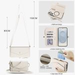 Multifunctional Wallet Detachable Leather Phone Case with Lanyard – Bild 7