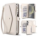 Multifunctional Wallet Detachable Leather Phone Case with Lanyard