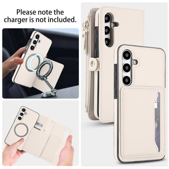 Multifunctional Wallet Detachable Leather Phone Case with Lanyard – Bild 3