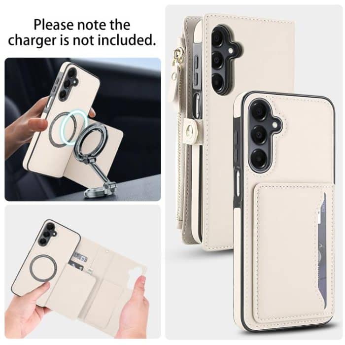 Multifunctional Wallet Detachable Leather Phone Case with Lanyard – Bild 3