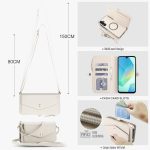 Multifunctional Wallet Detachable Leather Phone Case with Lanyard – Bild 5
