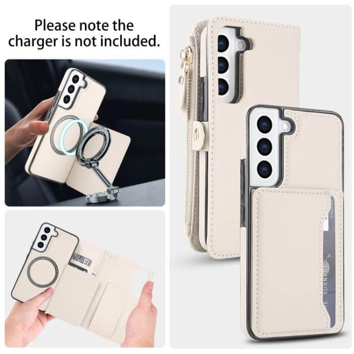 Multifunctional Wallet Detachable Leather Phone Case with Lanyard – Bild 3