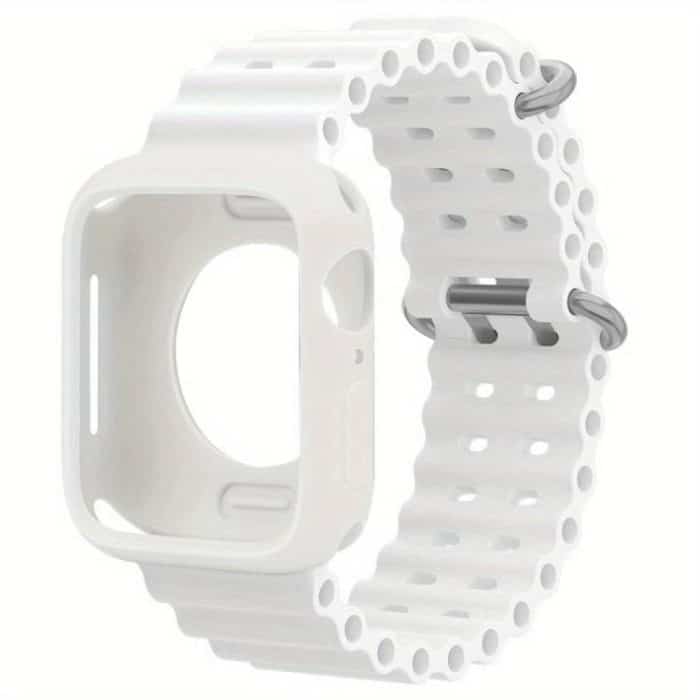 EDA008187801A.jpg Ocean Silicone Watch Band with Silicone Case – Bild 1