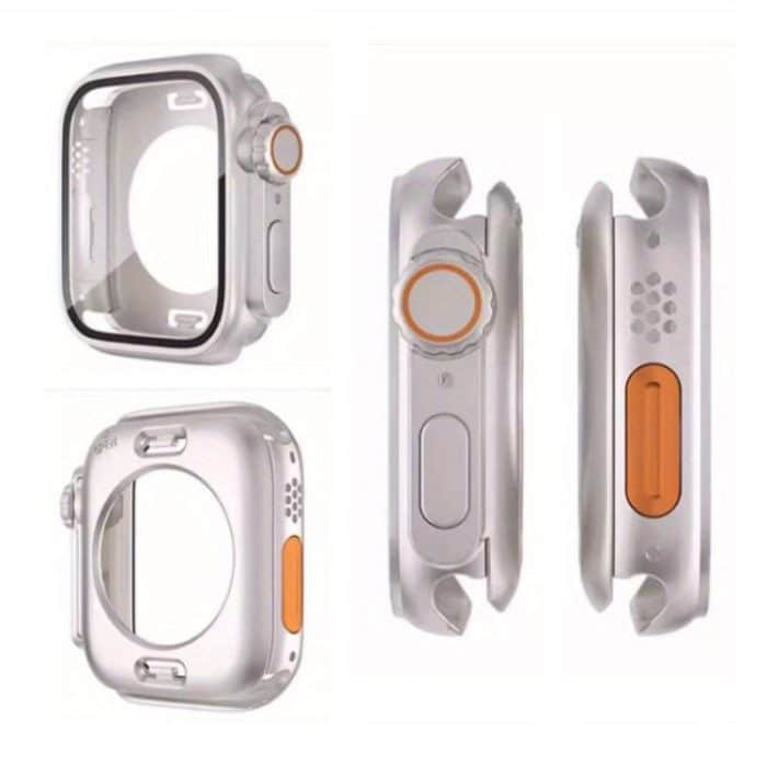 Ladder Buckle Loop Nylon Watch Band with Change to Ultra 49mm Film PC Cover – Bild 3