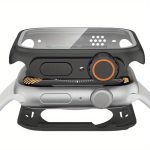 Ladder Buckle Loop Nylon Watch Band with Change to Ultra 49mm Film PC Cover – Bild 4