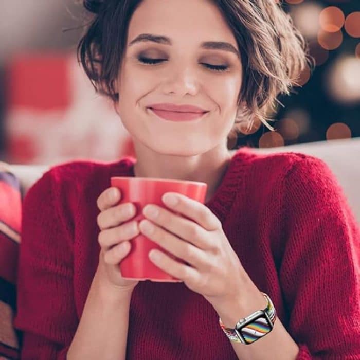 Ladder Buckle Loop Nylon Watch Band with TPU Case, For Apple Watch Series 10 46mm, For Apple Watch Series 10 42mm, For Apple Watch 44mm / 45mm, For Apple Watch 40mm / 41mm – Bild 4