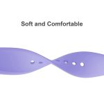 Pin Buckle Silicone Watch Band with Film Integrated PC Case – Bild 3