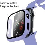 Pin Buckle Silicone Watch Band with Film Integrated PC Case – Bild 4