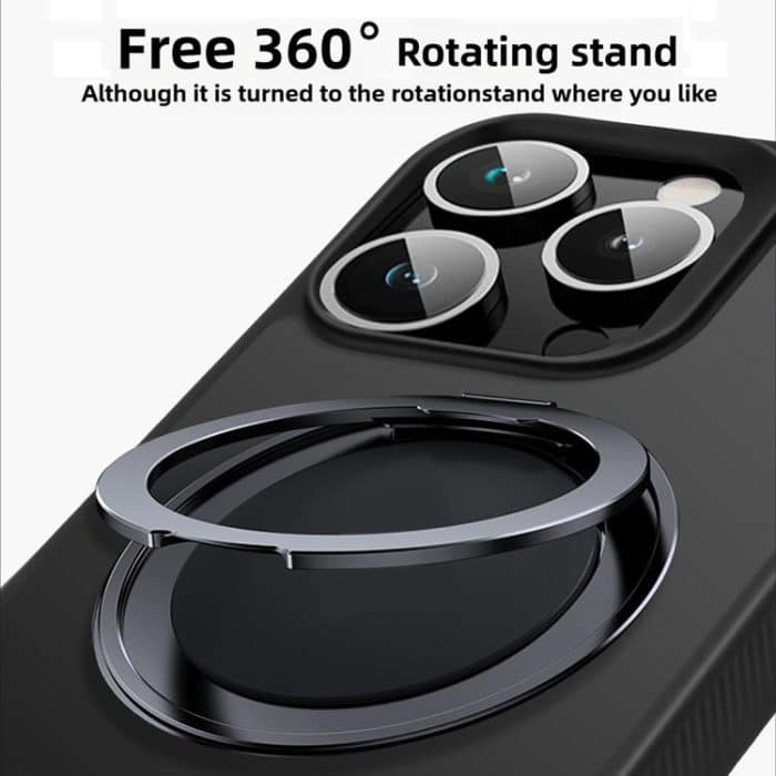 Kalebol Rotating Holder MagSafe PC Hybrid TPU Phone Case, For iPhone 15 Pro Max, For iPhone 15 Pro, For iPhone 15 Plus, For iPhone 15 – Bild 6